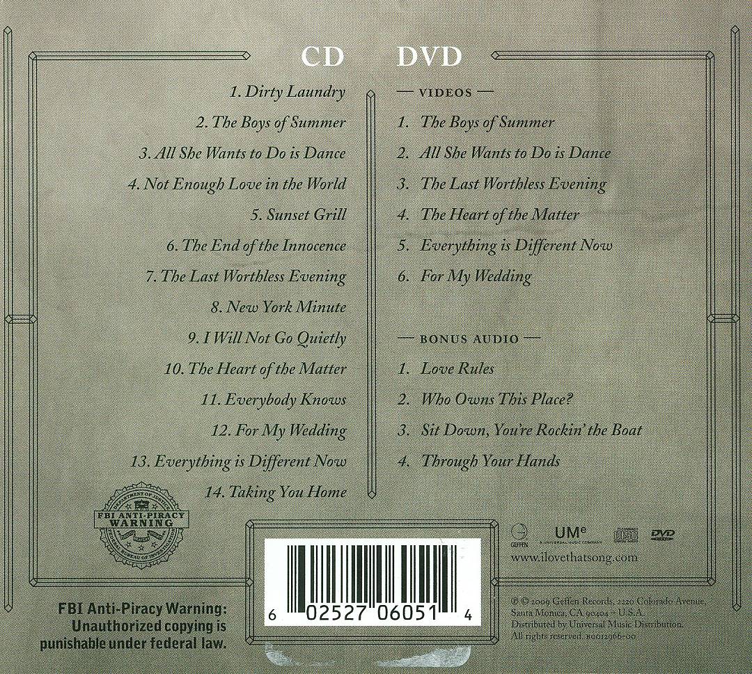 The Very Best of Don Henley [Deluxe Edition] [CD/DVD] cover art