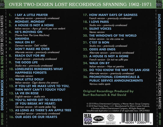 Odds & Ends: Scepter Records Rarities cover art