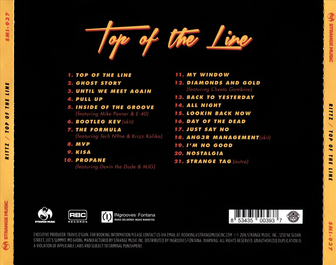 Top of the Line cover art
