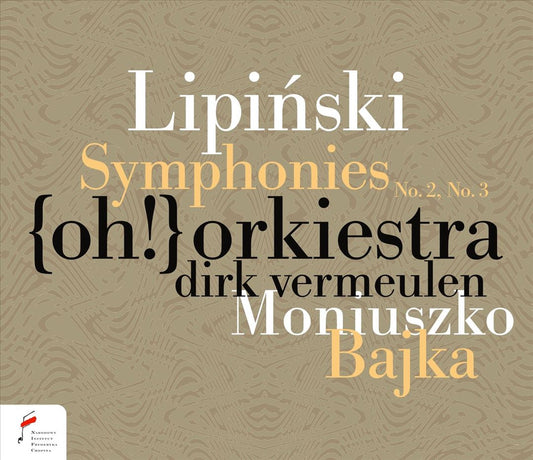 Karol Lipinski: Symphonies No. 2 No. 3; Moniuszko - Bajka cover art
