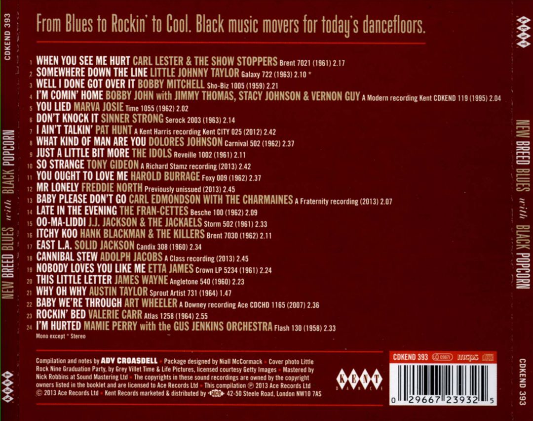 New Breed Blues with Black Popcorn cover art