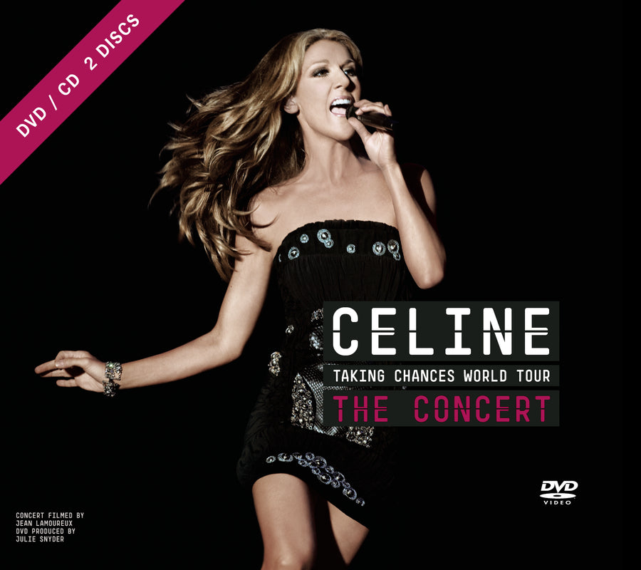Taking Chances World Tour: The Concert cover art