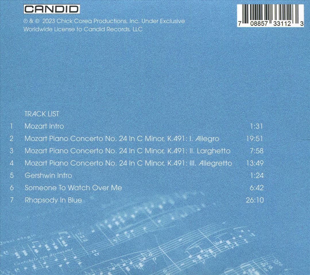 Sardinia: A Night of Mozart & Gershwin cover art