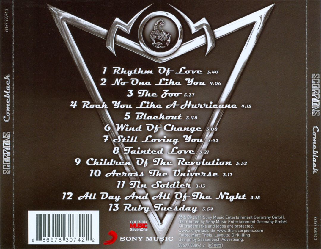 Comeblack cover art