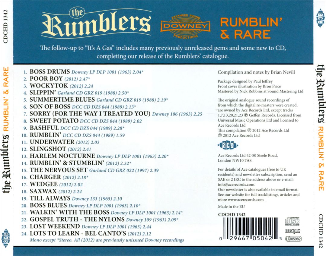 Rumblin' & Rare cover art