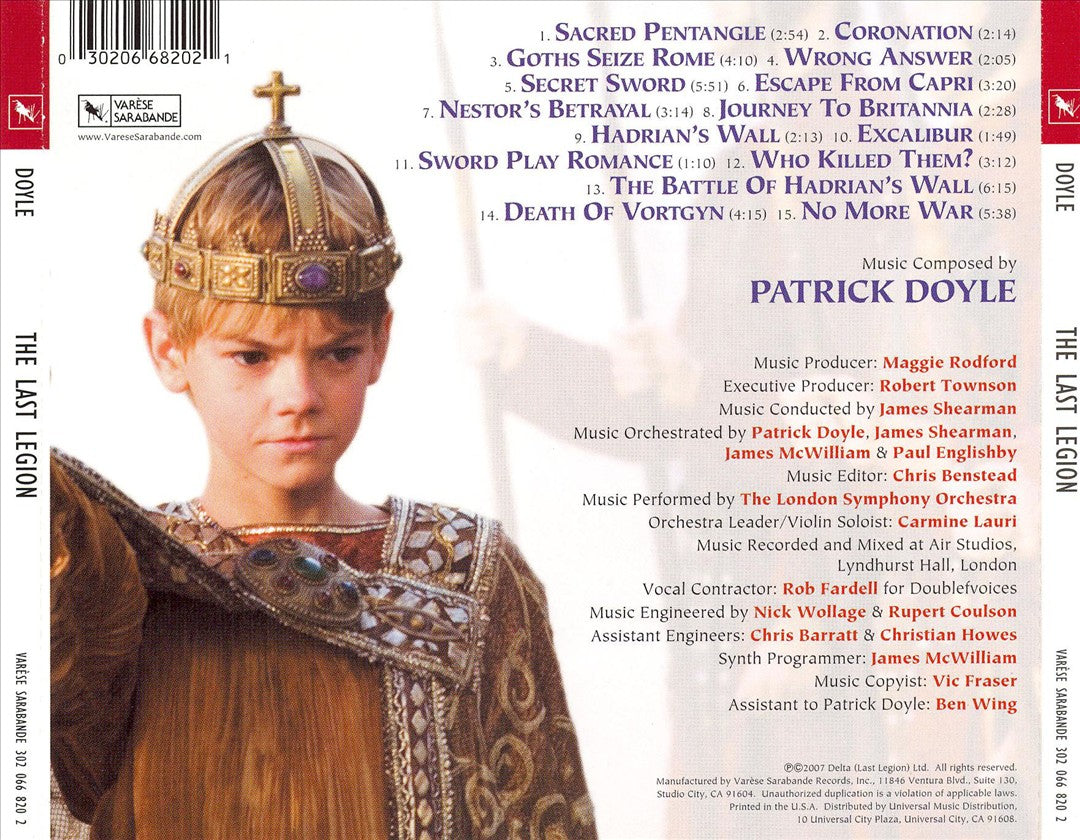 Last Legion [Original Motion Picture Soundtrack] cover art