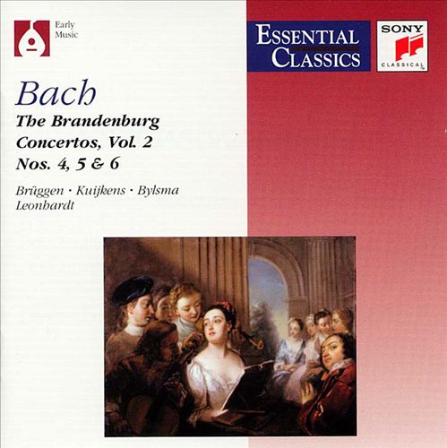 Bach: Brandenburg Concertos, Vol. 2: Nos. 4-6 cover art