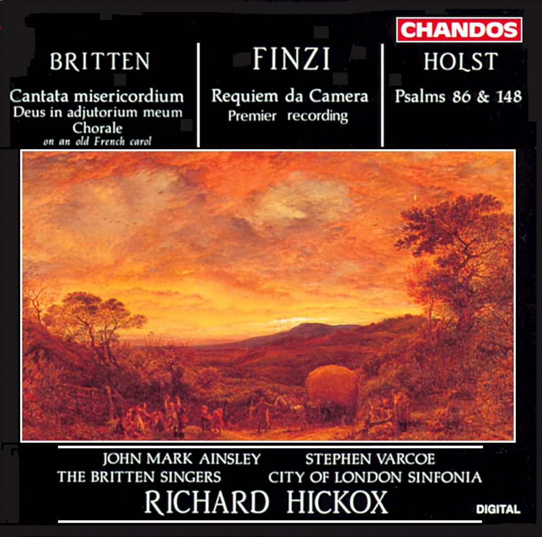 Benjamin Britten: Cantata misericordium; Deus in adjutorium meum; Chorale; Gerald Finzi: Requiem da Camera cover art