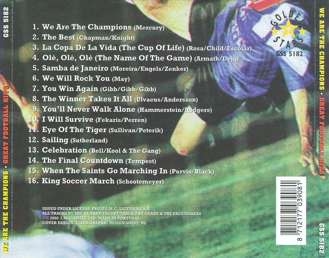 Great Football Hits: We Are the Champions cover art