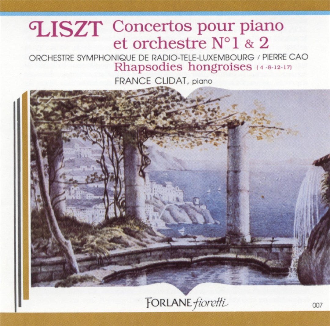 Liszt: Piano Concerto Nos. 1 & 2; Hungarian Rhapsodies cover art