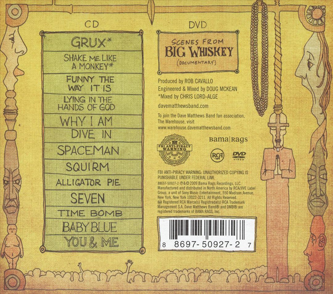 Big Whiskey & the GrooGrux King [CD/DVD] cover art
