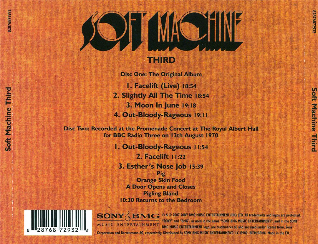 Third [Remastered/Bonus CD] cover art