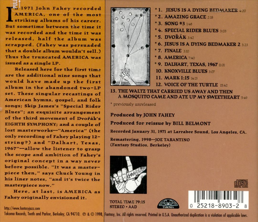 America cover art