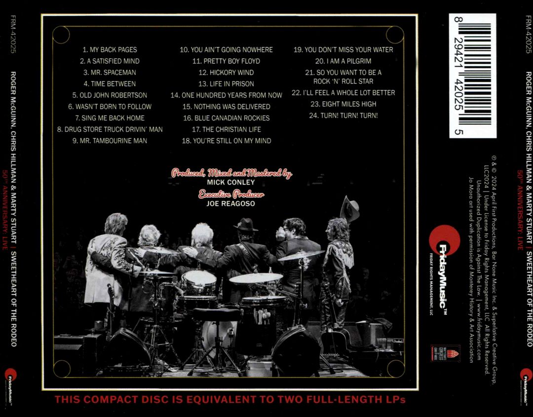 Sweetheart of the Rodeo [50th Anniversary Live]  cover art