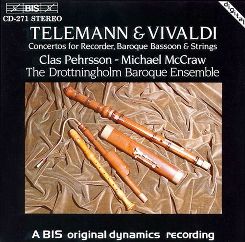 Telemann & Vivaldi: Concertos for Recorder and Bassoon cover art