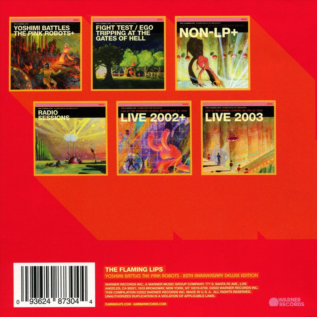 Yoshimi Battles the Pink Robots [20th Anniversary Deluxe Edition] cover art