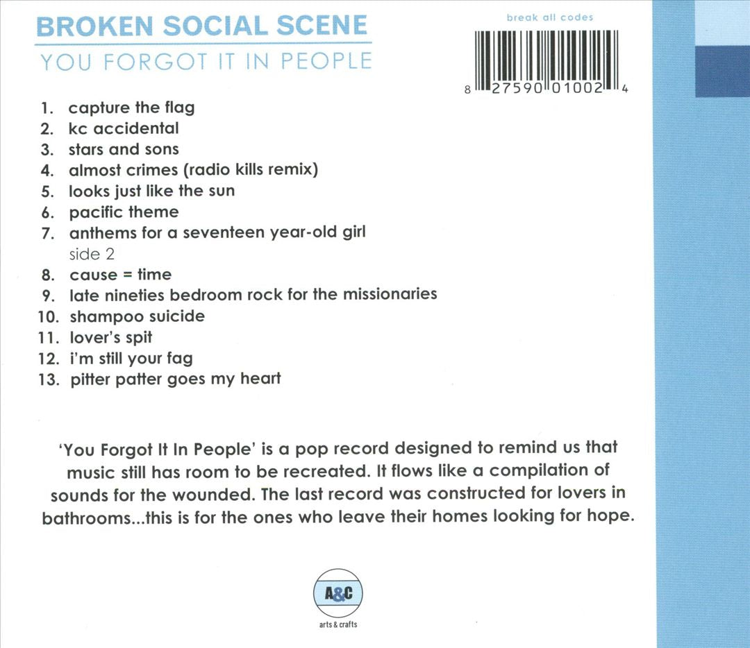 You Forgot It in People [Reissue] cover art