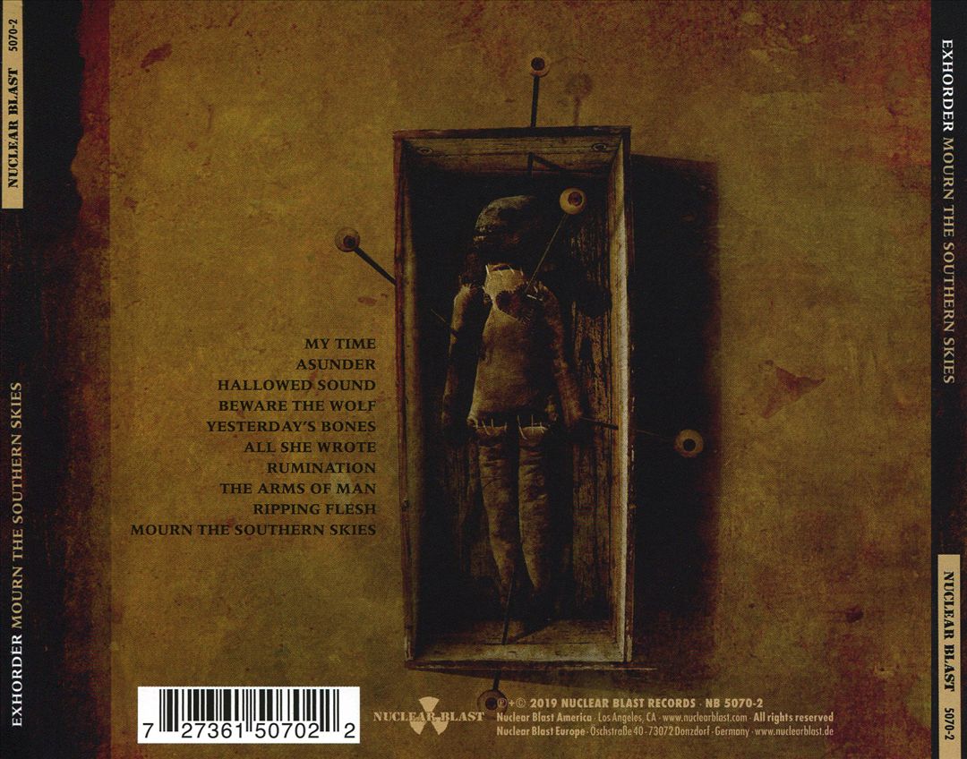 Mourn the Southern Skies cover art