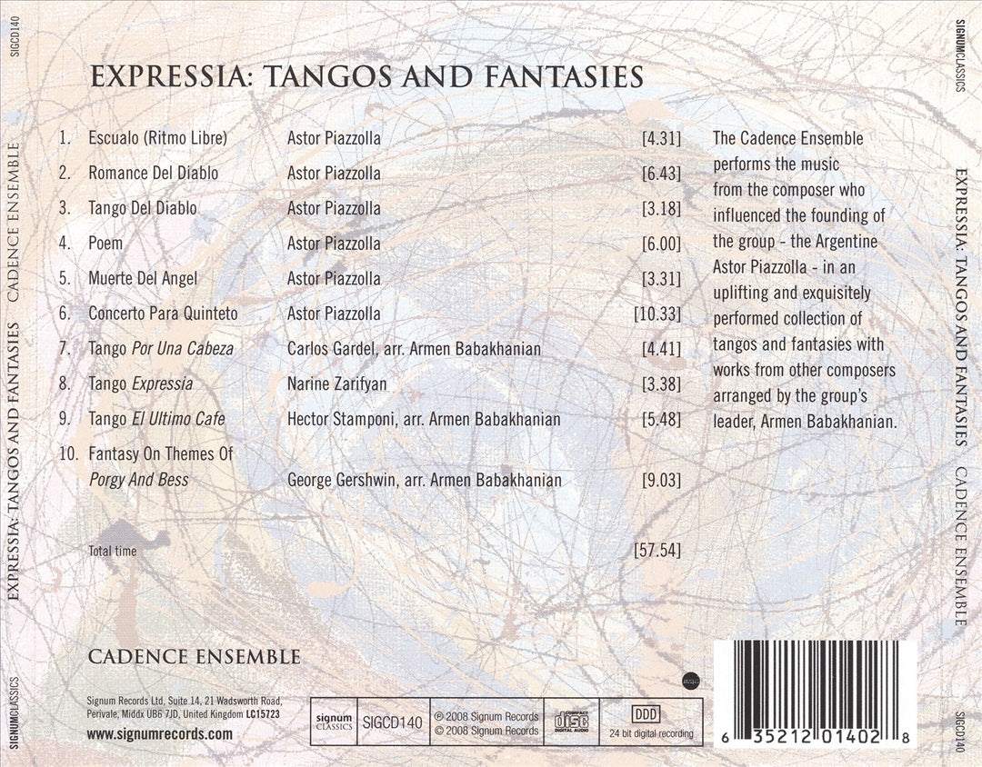 Expressia: Tangos & Fantasies cover art