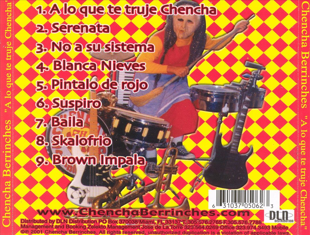 Que Te Truje Chencha cover art