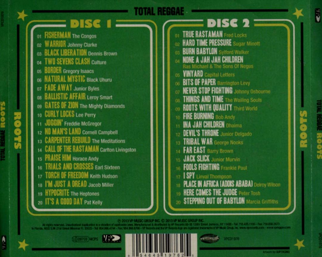 Total Reggae: Roots cover art