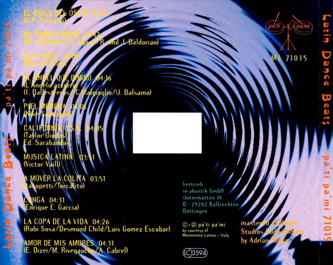 Latin Dance Beats [Patipami] cover art