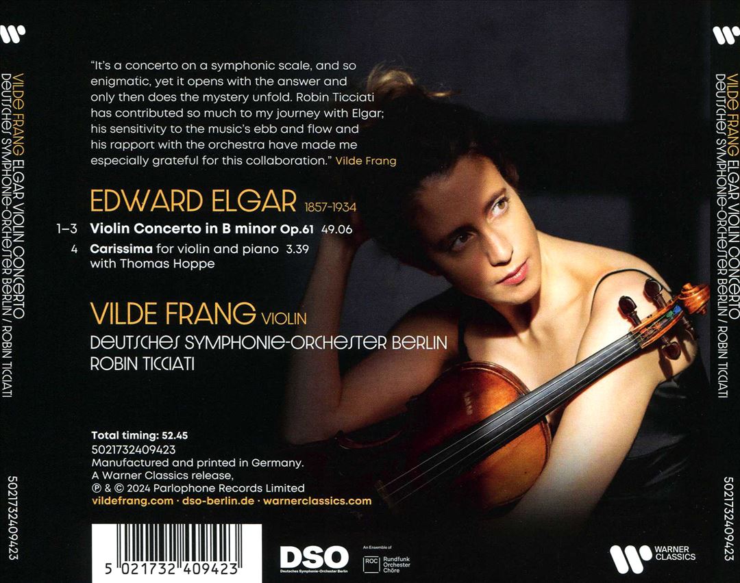 Elgar: Violin Concerto cover art