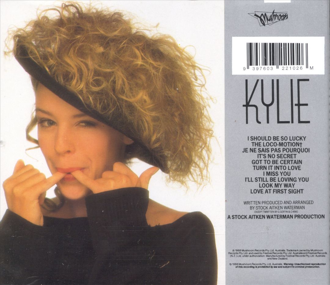 Kylie cover art