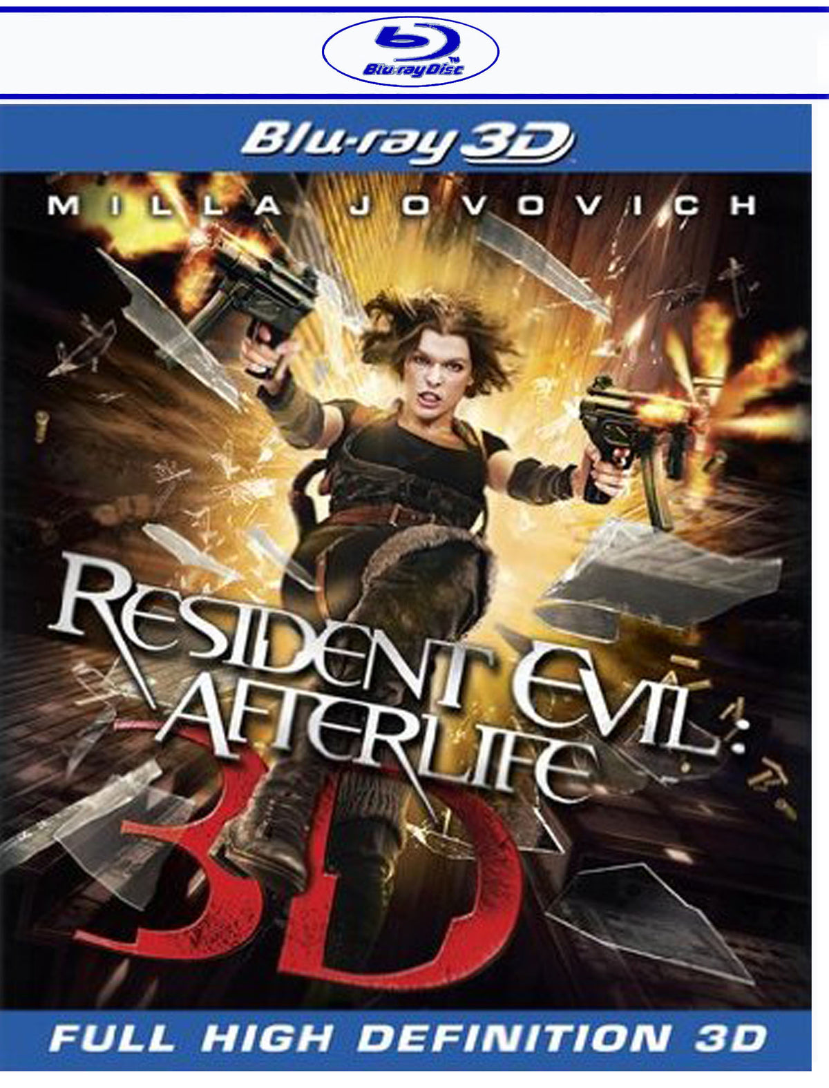 Resident Evil: Afterlife [3D] [Blu-ray] cover art