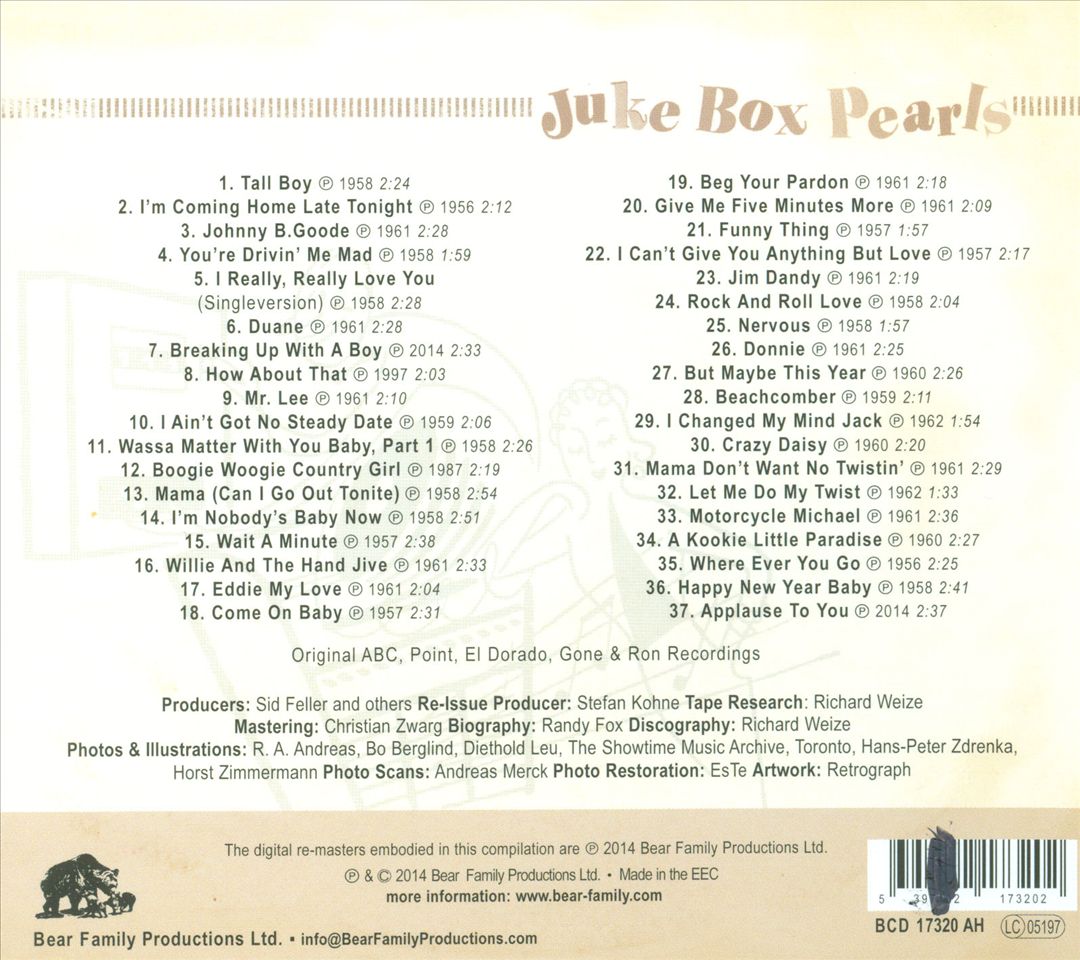 Boogie Woogie Country Girl: Jukebox Pearls cover art