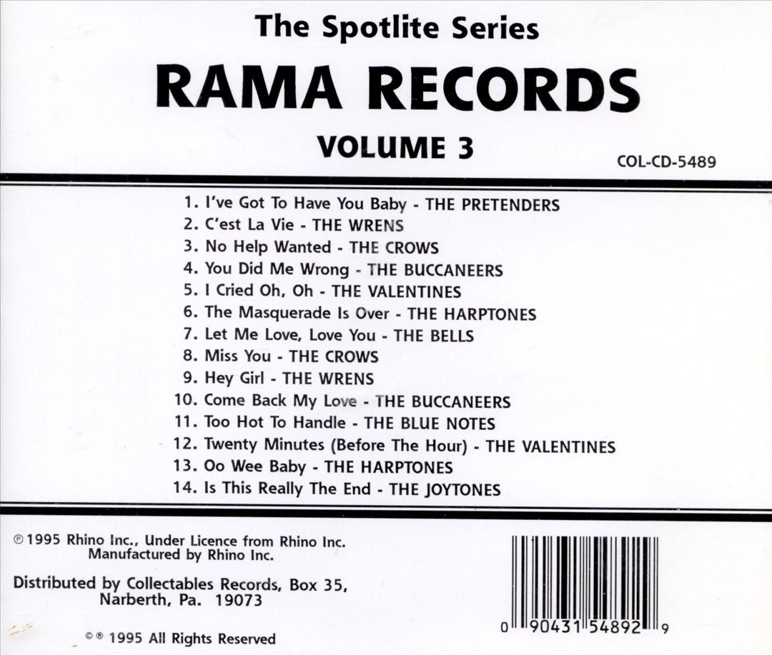 Spotlite on Rama Records, Vol. 3 cover art