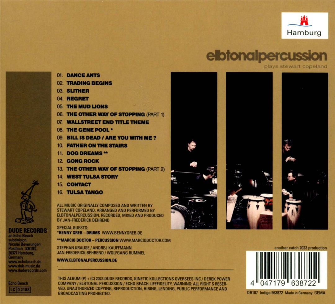 Plays Stewart Copeland cover art