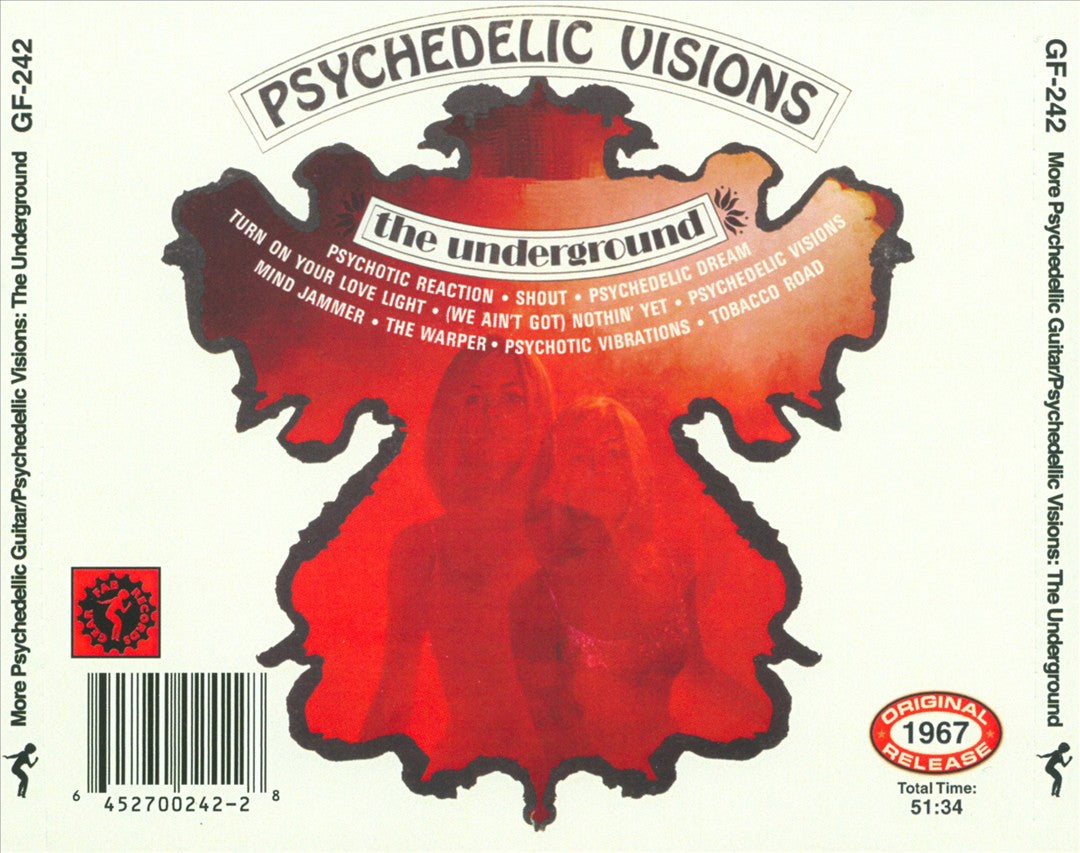 More Psychedelic Guitars/Psychedelic Visions cover art