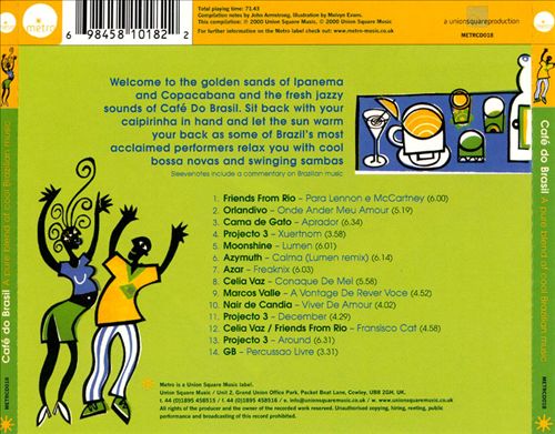 Café Do Brasil: A Pure Blend of Cool Brazilian Music cover art
