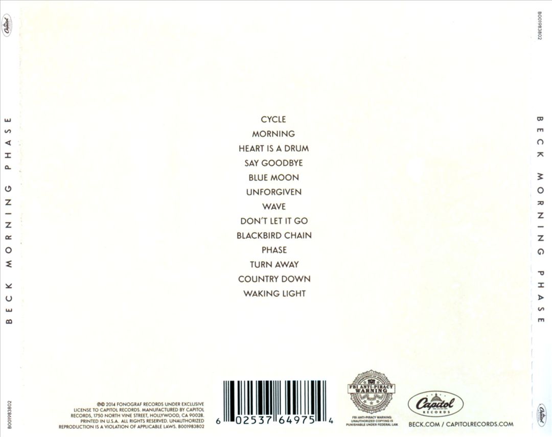 Morning Phase cover art