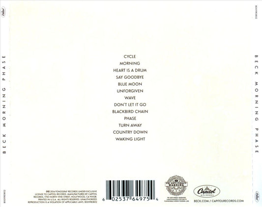 Morning Phase cover art