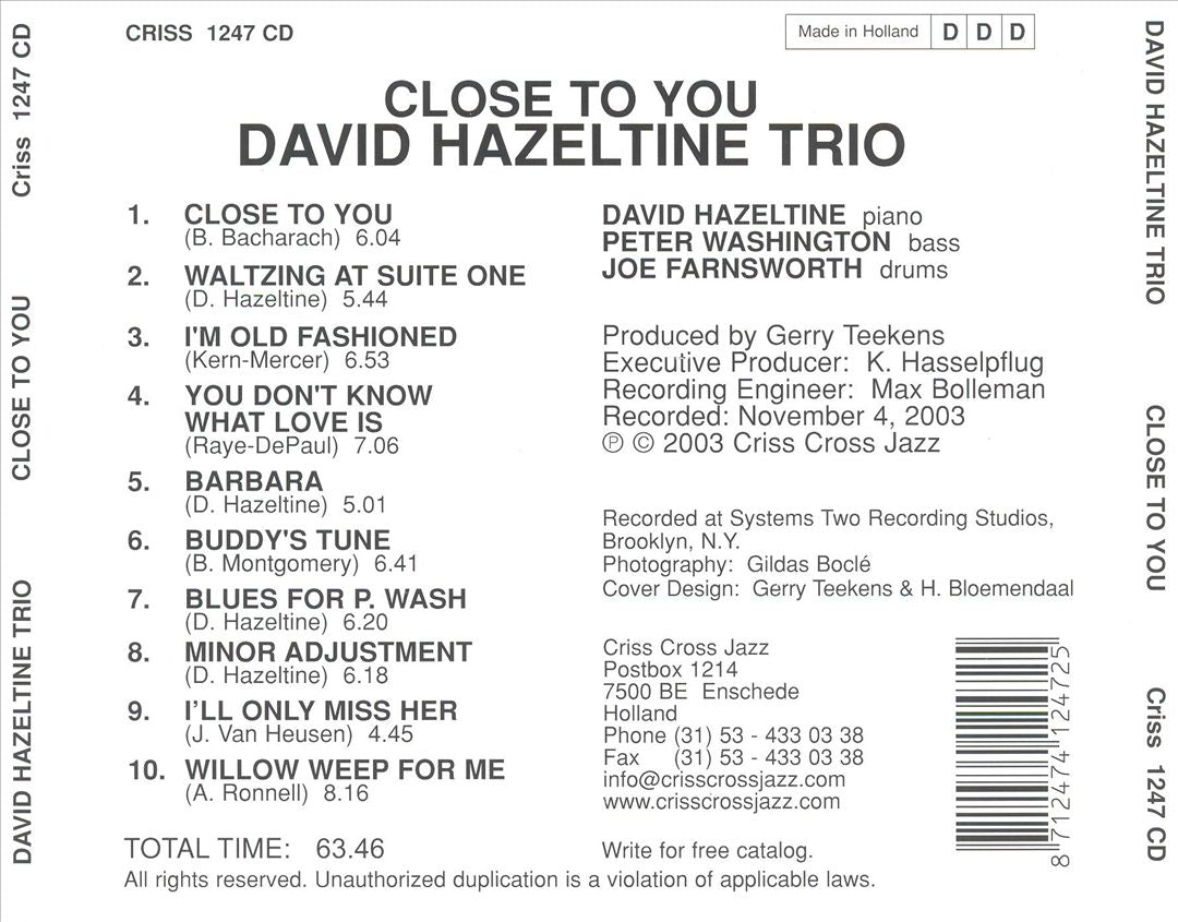 Close to You cover art