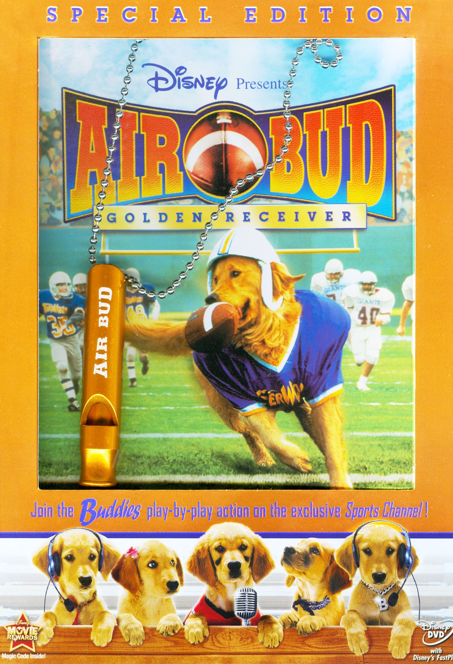 Air Bud: Golden Receiver [WS] [Special Edition] [With Sport Whistle Necklace] cover art