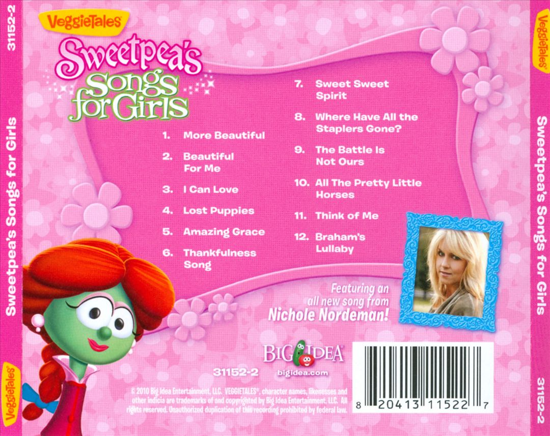 Sweetpea's Songs for Girls cover art