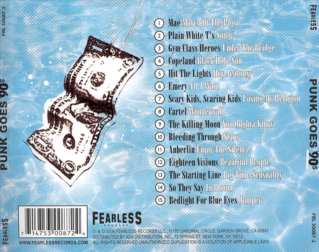 Punk Goes 90s cover art