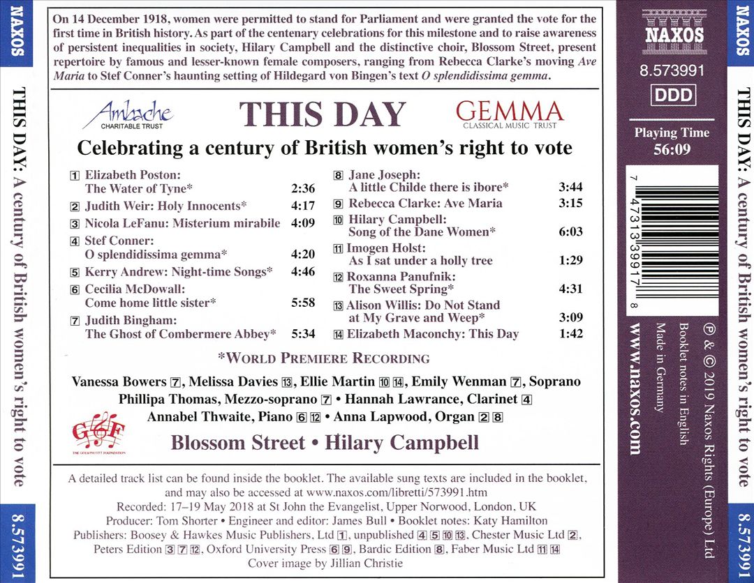 This Day: Celebrating a Century of British Women's Right to Vote cover art