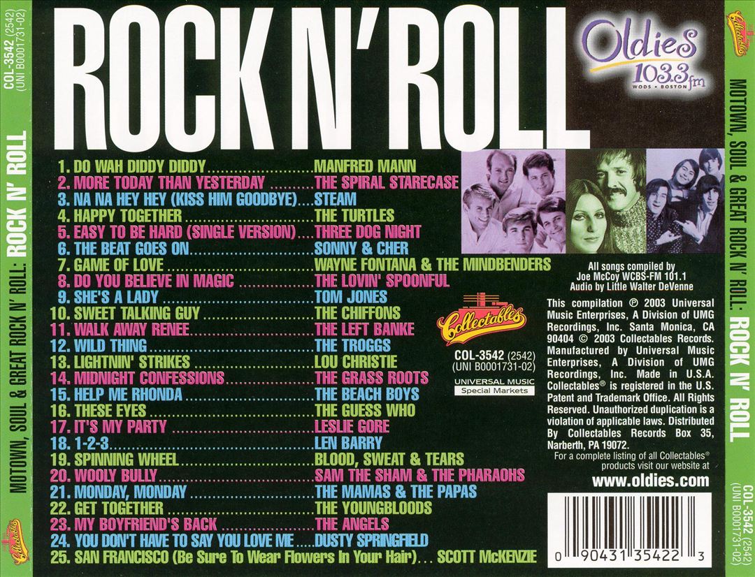 WODS - FM - Motown, Soul and Rock N Roll: Rock N Roll cover art