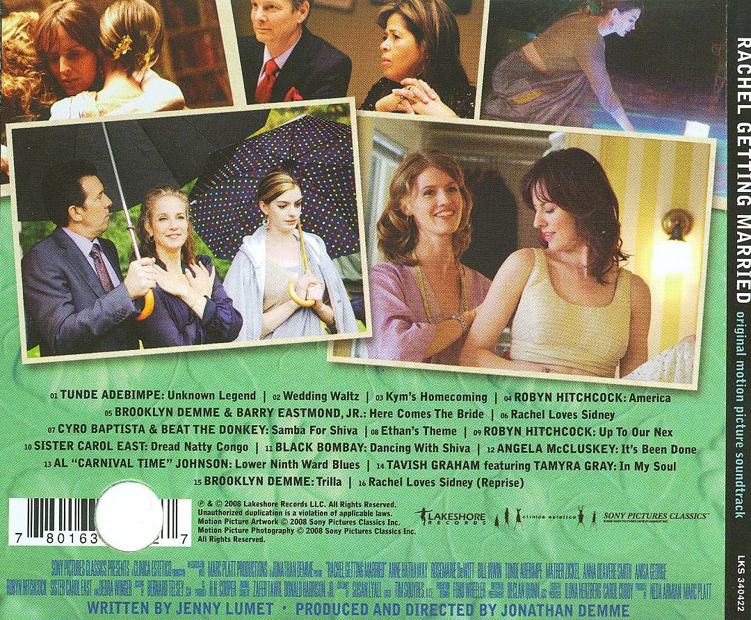 Rachel Getting Married [Soundtrack] cover art
