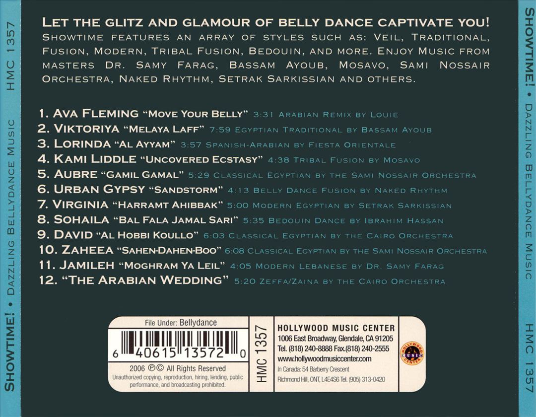 Showtime! Dazzling Bellydance Music cover art