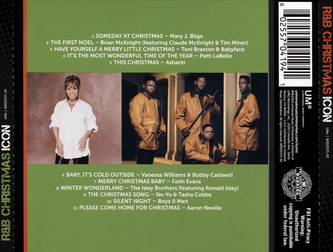 R&B Icon Christmas cover art