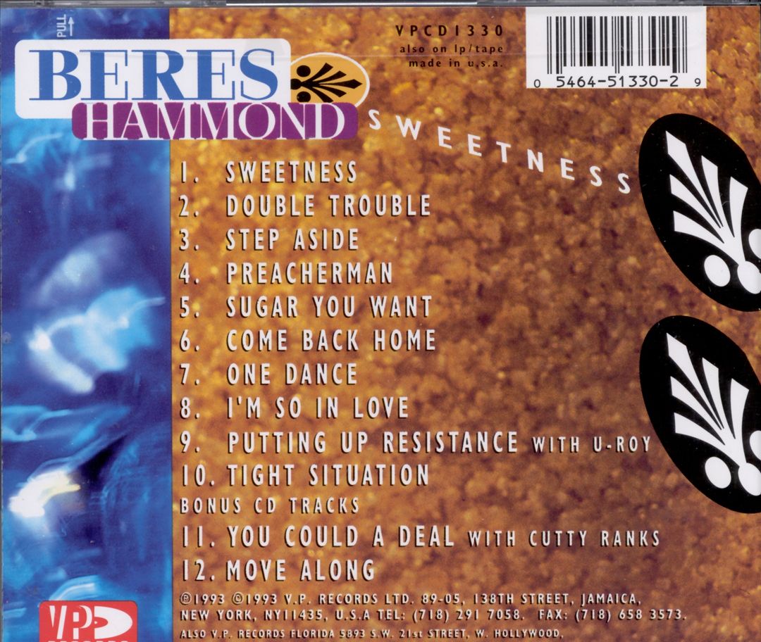 Sweetness cover art