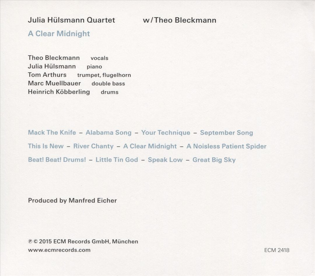 Clear Midnight: Kurt Weill & America cover art
