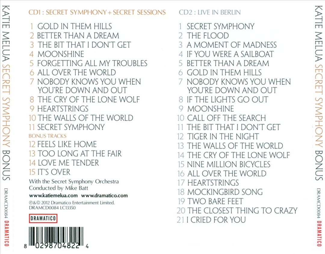 Secret Symphony [Bonus Edition] cover art