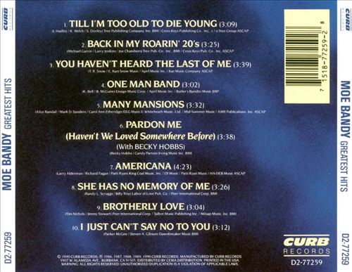 Greatest Hits [Curb] cover art