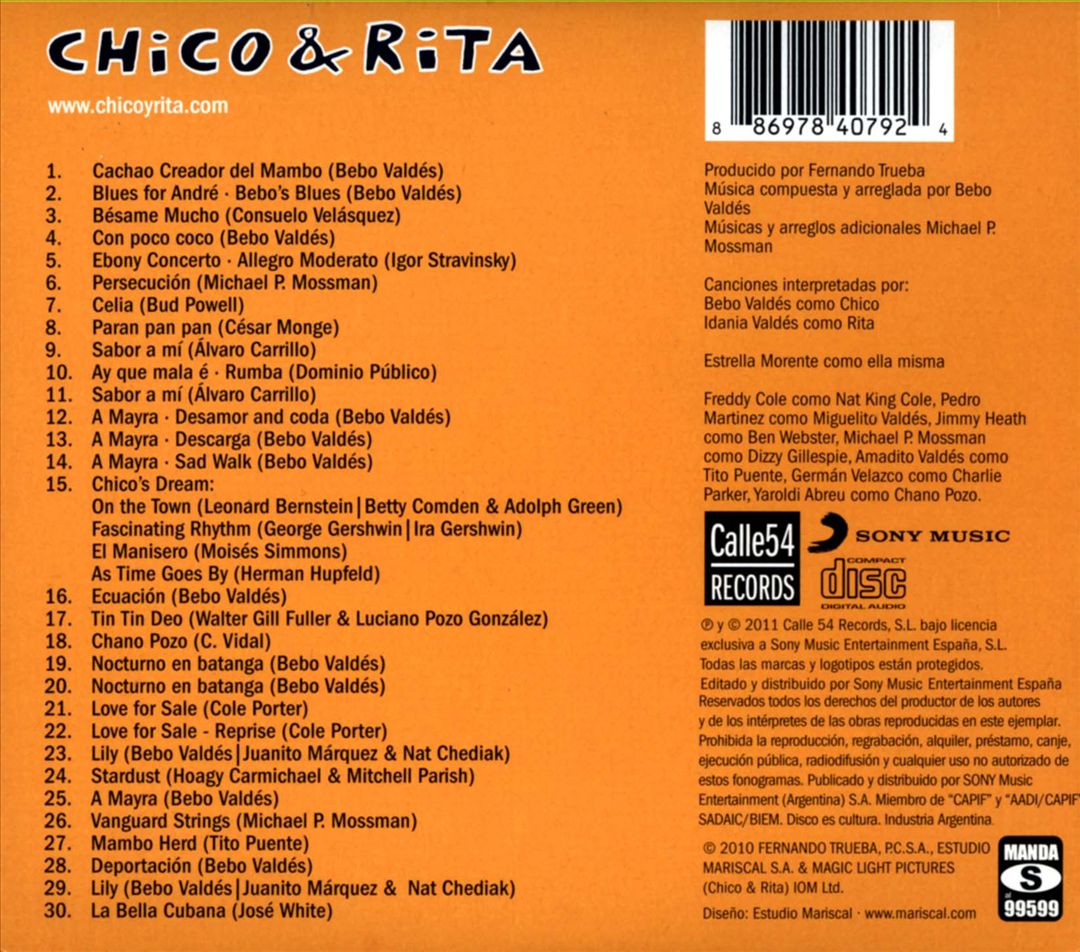Chico & Rita cover art